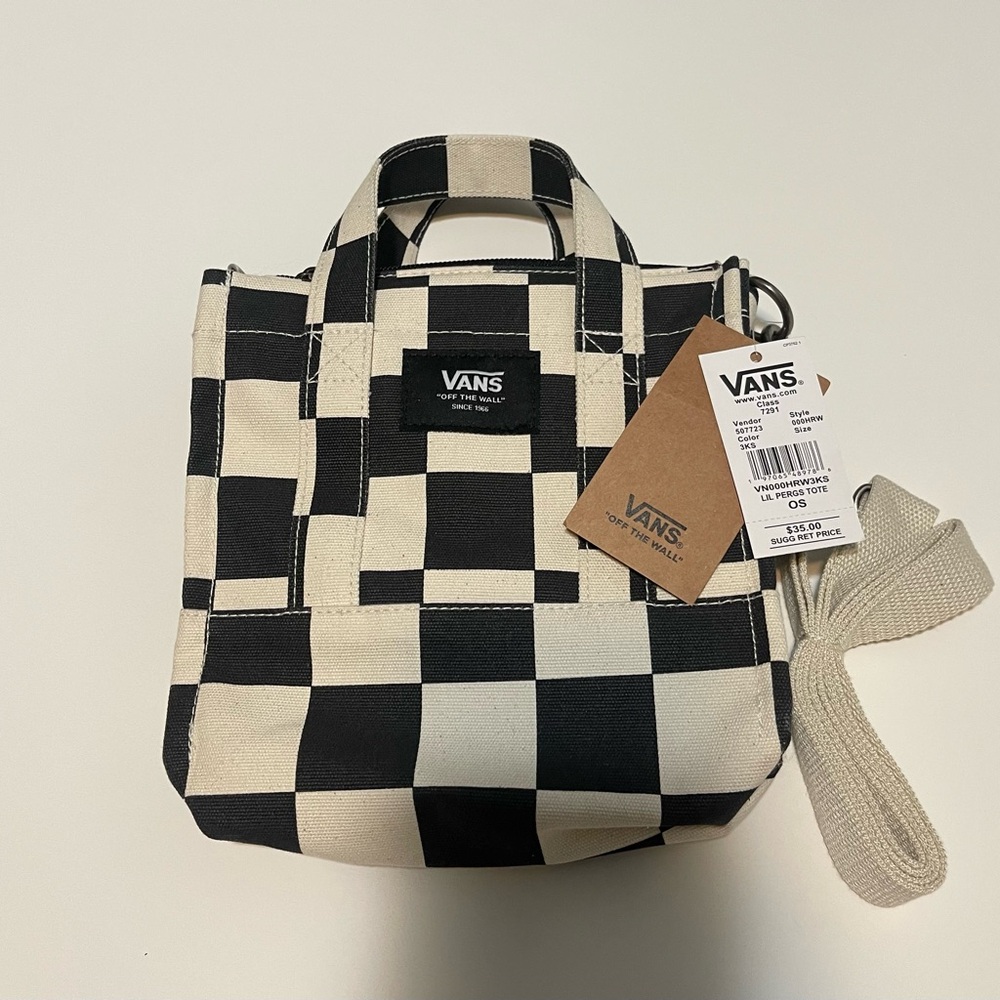 Vans Checkered Tote Bag